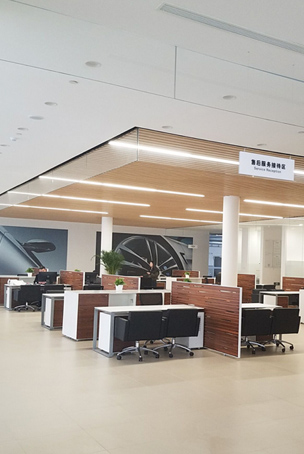 重庆运通欣宝宝马4S店精装修工程